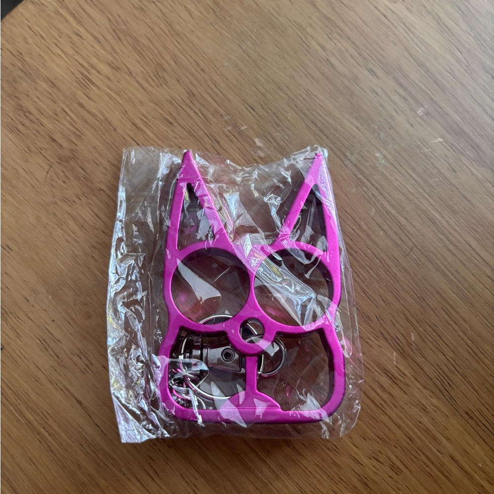 Self-Defense Cat Shaped Keychain